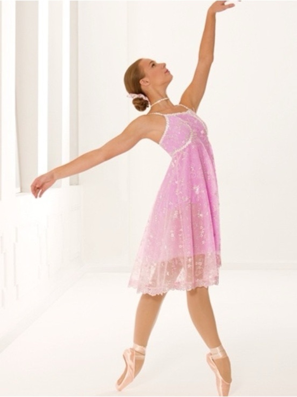 Revolution Dancewear ballet lyrical lilac sequin dress